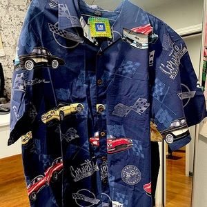 very cool brand new Corvette shirt. Bought from the GM dealership